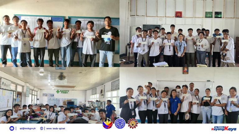 TESDA-APARRI POLYTECHNIC INSTITUTE DISTRIBUTES FIRST 30% LIVING AND UNIFORM ALLOWANCES TO DIPLOMA STUDENTS